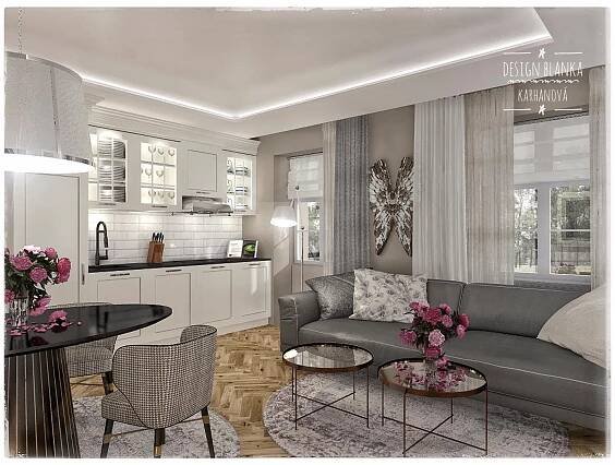Koupelny - Blanka Karhanová interiérový designérBlanka Karhanová interiérový designér