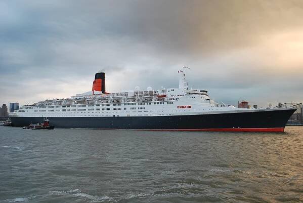 Regal Empress - S.S. Norway - S.S. Oceanic - QE2 - S.S. United States - S.S. Mardi Gras - Stella Solaris 