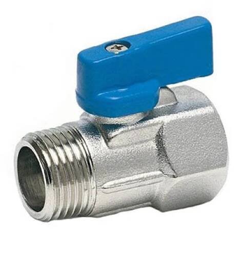 Mini kulový ventil F/M, velikost 1/2"