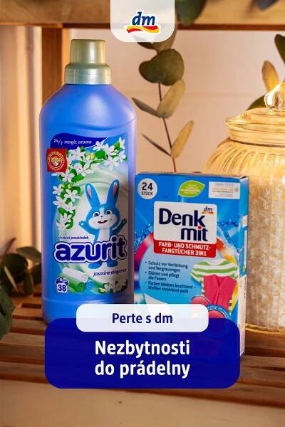 a bottle of deodorant next to a box of dente's
