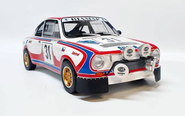 Fox18 Škoda 130 RS n. 31 Rally Acropolis 1979 1:18