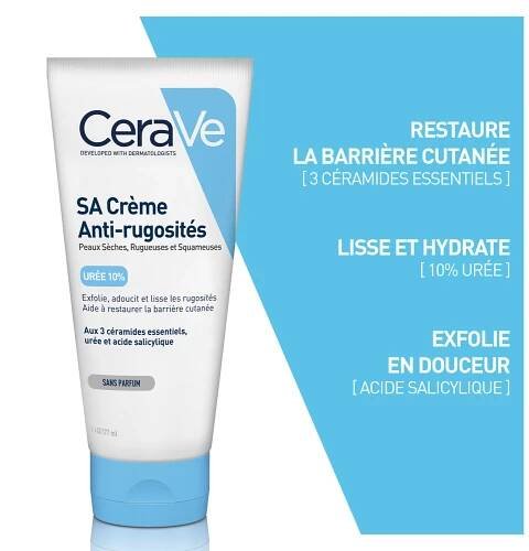 Crème Anti-Rugosités, Smooting Cream - Cerave | MyOrigines Parapharmacy Produit 