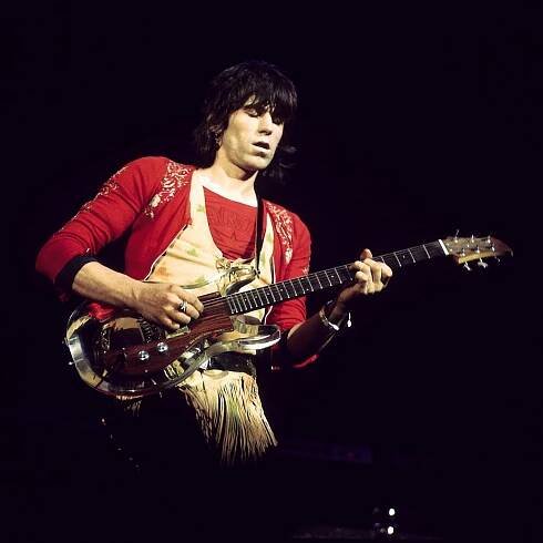 Guitarist Keith Richards of the Rolling Stones