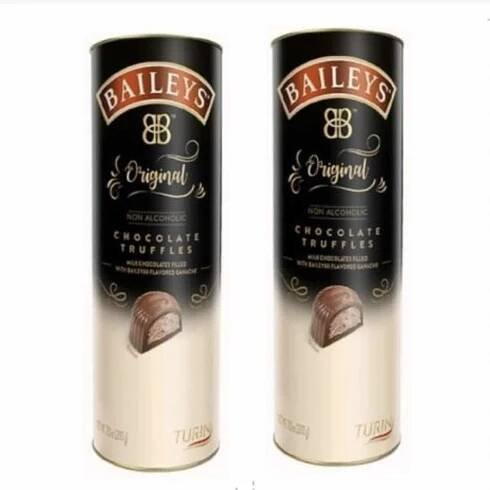 Turin Milk Chocolate With Original Baileys Irish Cream Truffles Filled 200g (2 Pack)