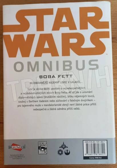 Kniha Star Wars omnibus. - Boba Fett - Trh knih - online antikvariát