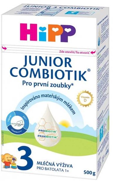 HIPP 3 Combiotik junior mléčná výživa 500 g
