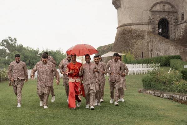 the wedding of Anirudh Pisharody jn italy