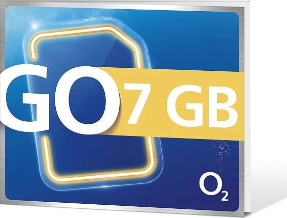 O2 GO předplacená karta 7 GB dat od 139 Kč