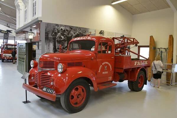 Egeskov: Falck Museum, Dodge W Pickup, model 1947, 26.7.2022