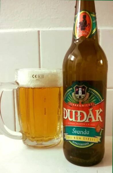 Dudák Švanda (Pivovar Strakonice) - světlé výčepní pivo - hodnocení piva