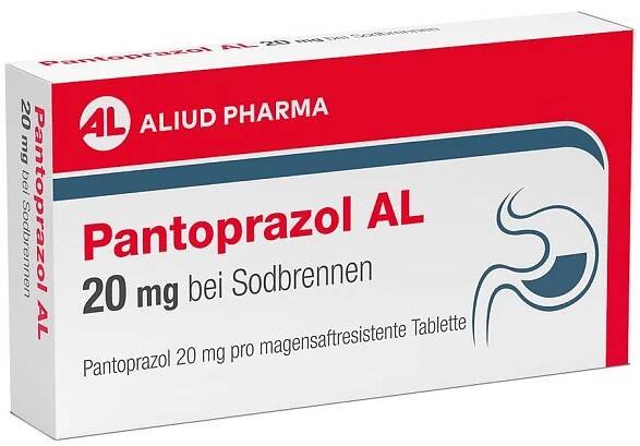 Pantoprazol Al 20mg bei Sodbrennen 14 St ALIUD Pharma bei onfy.de kaufen 05883671