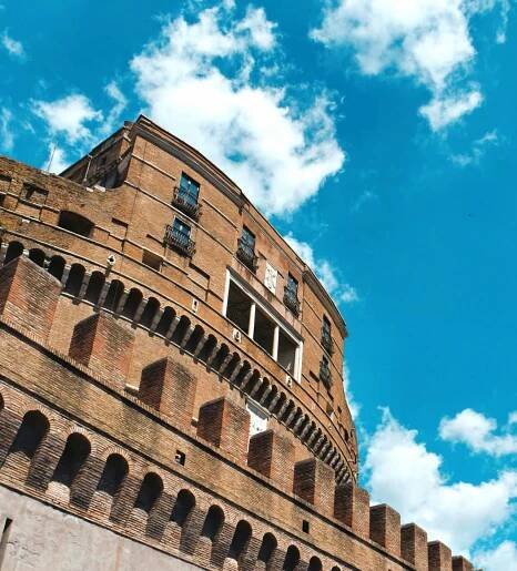 facciata castel sant'angelo roma