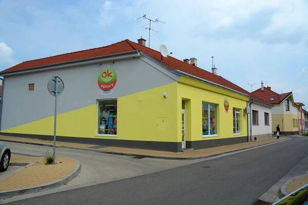 kamenná prodejna OK SPORT