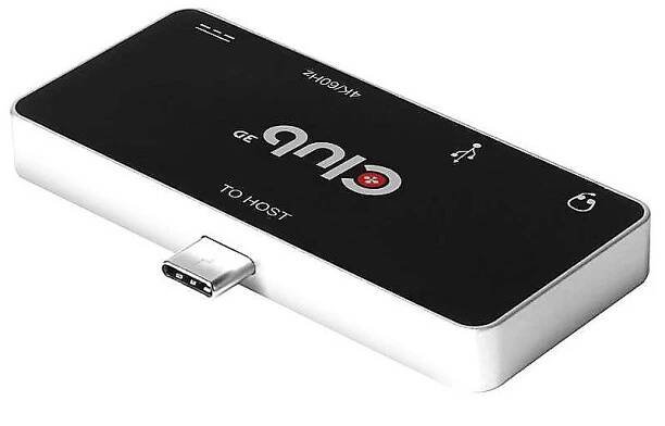 Club3D USB Type C 4-in-1 Hub - Docking stanice - HDMI | ab-com.cz