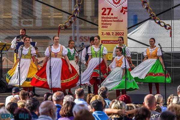 MFF Klatovy - vystoupení na Kolonádě