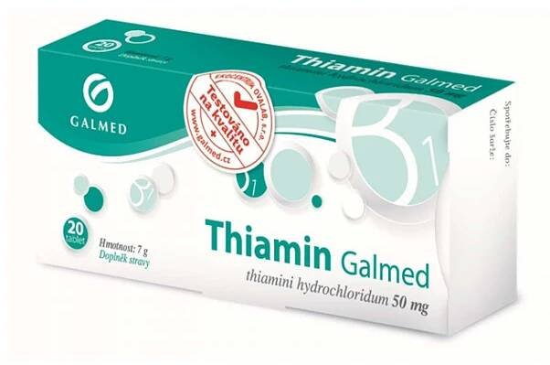 Galmed Thiamin 50mg 20 tablet
