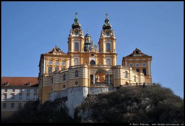 Fotografie – Melk – opevněný klášter (Kloster) / hrady-zriceniny.cz