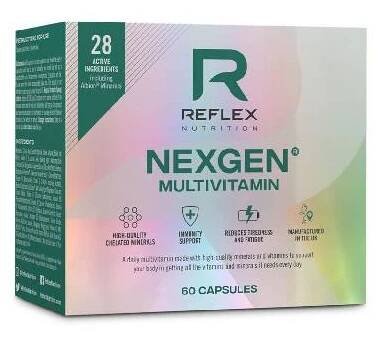 Reflex Nutrition Nexgen multivitamín cps.60