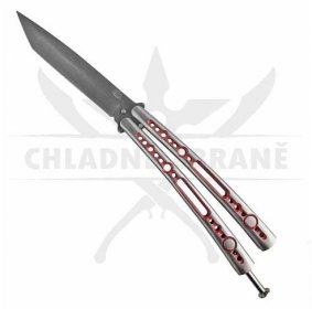 Balisong "RED/SILVER"