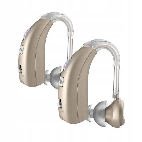 Nabíjecí sluchadlo Delmicure 1303DG pro dospělé se 2 režimy
