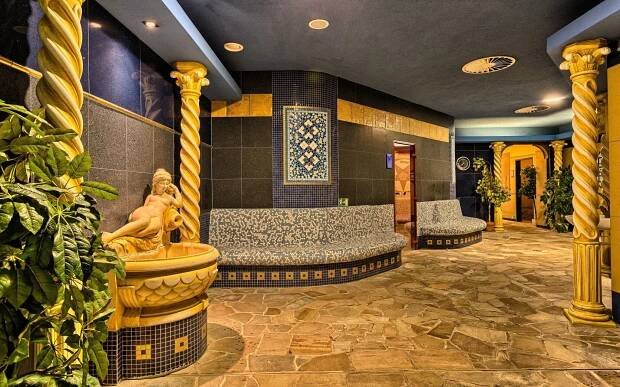 Jedinečné luxusní wellness centrum je součástí hotelu