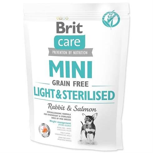 BRIT Care Dog Mini Grain Free Light & Sterilised