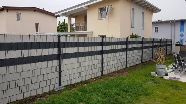 NEU IM SORTIMENT - PVC Streifen zum Einflechten - ZAÜNE I TORE I GARTEN