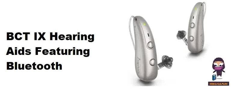 signia BCT IX Hearing Aids Featuring Bluetooth User Guide