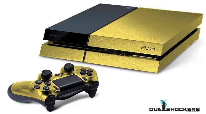 Zlatá verze PlayStation 4 [CzechGamer]