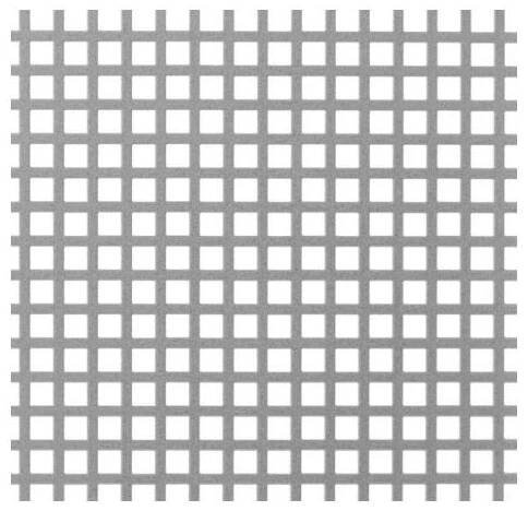 Děrované plechy - čtvercové řadové (Qr)