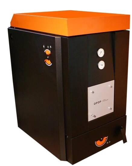 Ocelový kotel na tuhá paliva OPOP H 425 EKO-U, výkon 25 Kw