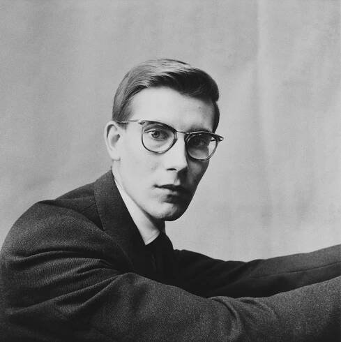 Irving Penn. Yves Saint Laurent, Paris, 1957.