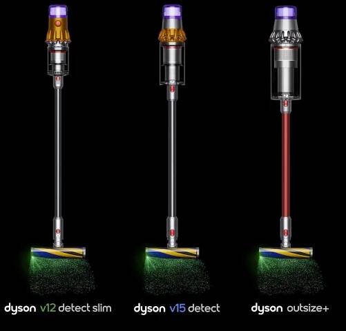 Dyson laser vacuums