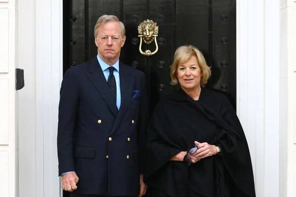 Tributes Are Placed Outside Former Prime Minister Margaret Thatcher's Home Following Her Death On Monday