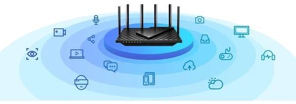 TP-Link Archer AX73 router - Wi-Fi routery - Obrázek W6CFF00101