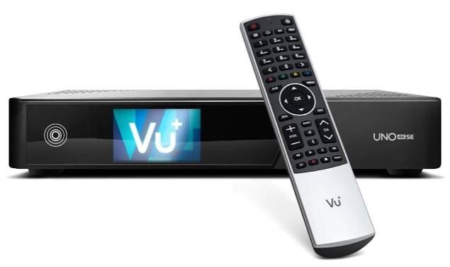VU+ UNO 4K SE BT (1x Dual DVB-S2X)