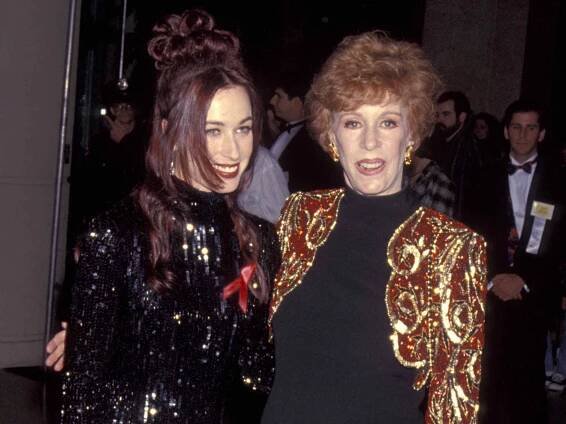 Erin Hamilton and Carol Burnett