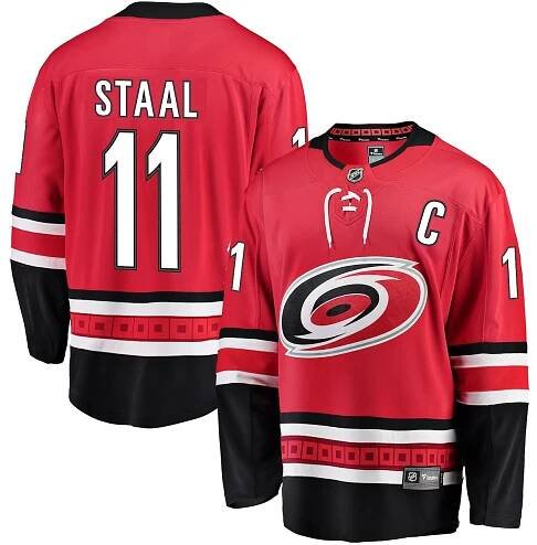 Carolina Hurricanes Fanatics Home Breakaway Jersey - Jordan Staal - Mens