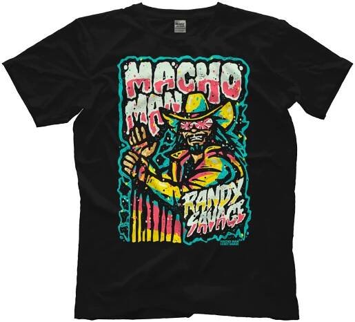 Officially Licensed Macho Man Randy Savage T-shirts, Apparel