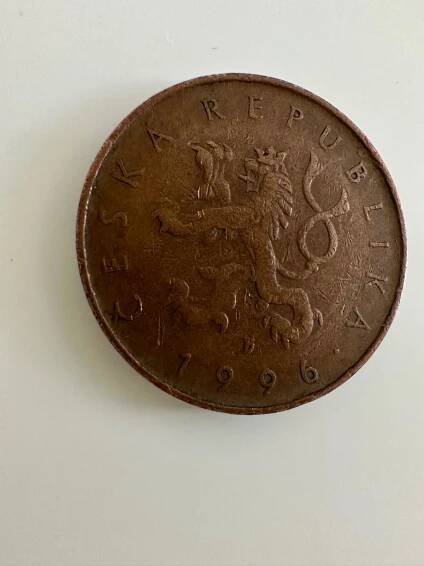 10 Kč z roku 1996 s brněnským Petrovem - Numismatika