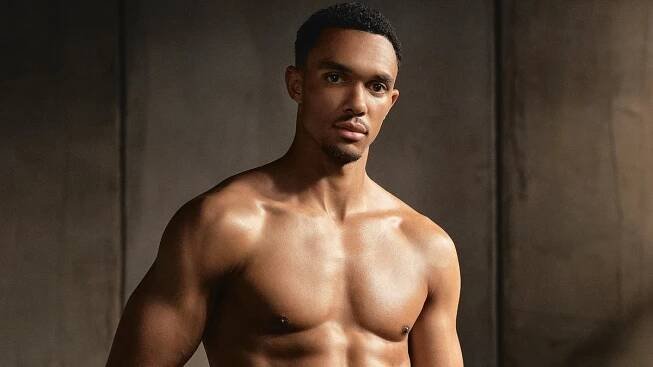 Trent Alexander-Arnold strips fully NAKED as he shows off his ripped physique as Calvin Klein's hottest new footballer signing for underwear ads