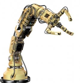 Robotic Arm 2 Rigged 3D model_6
