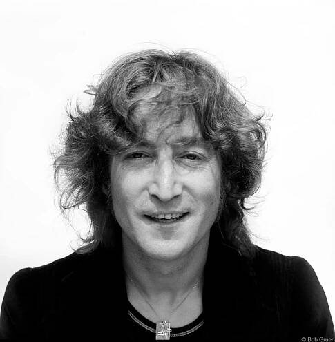 John Lennon, Walls and Bridges Shoot - Smiling, NYC, August 29, 1974