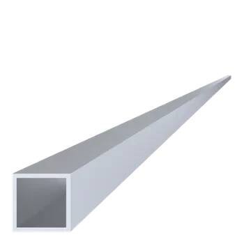 Pohony bran a vrat Hliníkový jekl 40x40x3 mm, délka 6000 mm, materiál EN AW-6060 T66, přírodní hliník bez povrchové úpravy