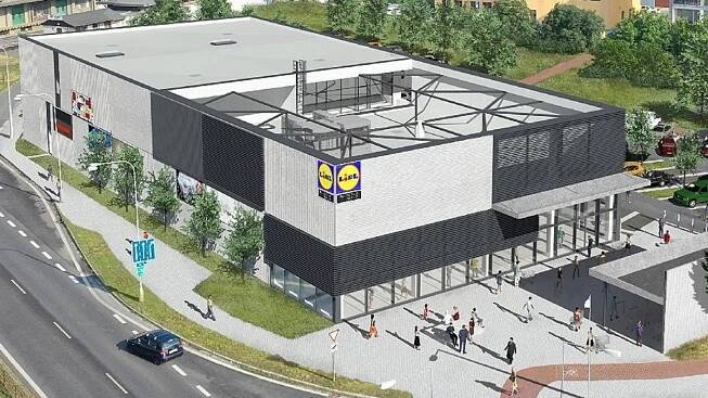 Lidl u Zenitu zavírá, vyroste tam nová prodejna. Takto má vypadat