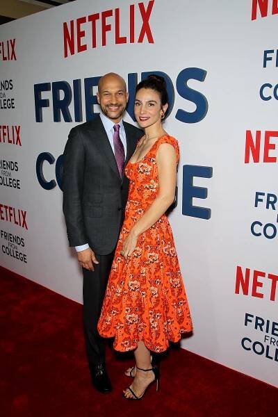 Netflix Original Series "Friends From College" Premiere, held at the AMC Loews 34th Street on Monday, June 26th, 2017, in New York, NY - Keegan-Michael Key, Annie Parisse - Přátelé z výšky - Série 1 - Z akcí
