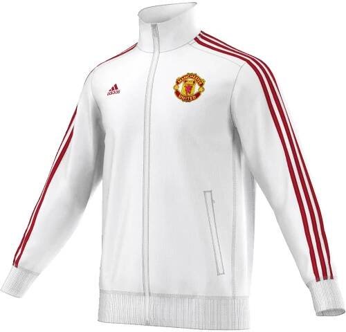 Pánská mikina adidas Manchester United FC 3S Training Top White