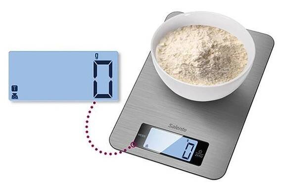 Salente SteelChef, kuchyňská váha, 5 kg, nerezová ׀ Salente.cz