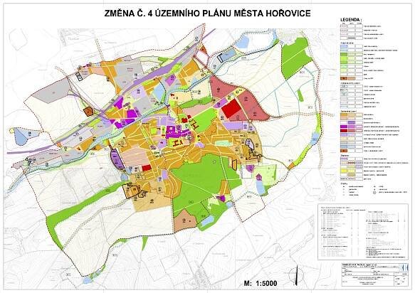 Hořovice mají nový územní plán. Počítá s ochranou přírody i rustikálního centra