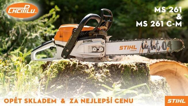 Nejoblíbenější profi pila STIHL MS 261 C-M opět skladem :: ChciPilu.cz